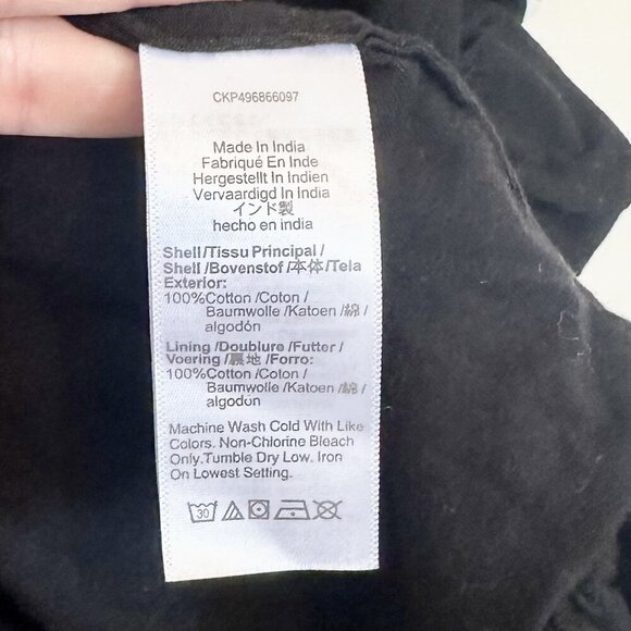 NWT Madewell Black Sleeveless Bubble Fashion Top - Medium - Picture 5 of 14